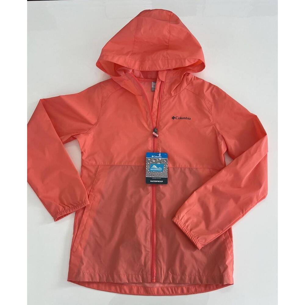 Columbia Jacket Youth Small (8-8) Switchback II Waterproof Hooded RG2013 810 - Picture 3 of 9